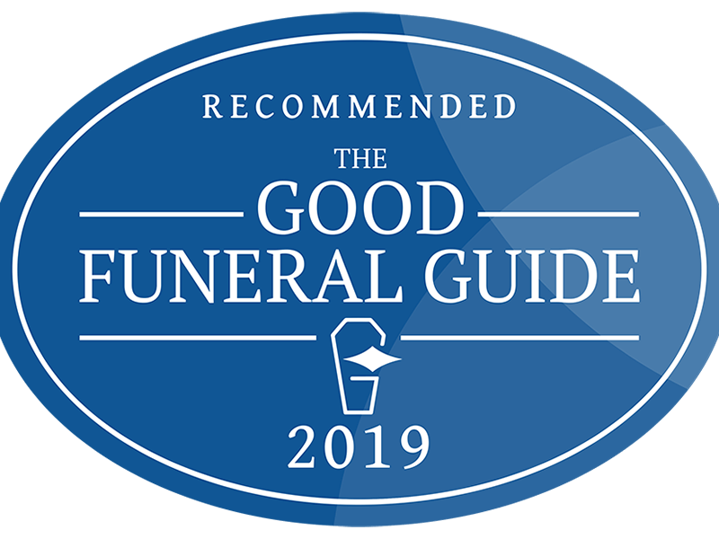 Recommended by The Good Funeral Guide 2019